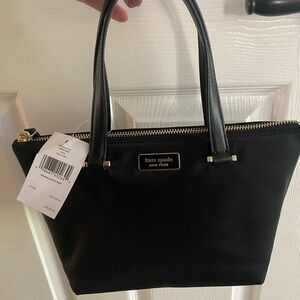 Kate Spade Classic Black Tote Brand New